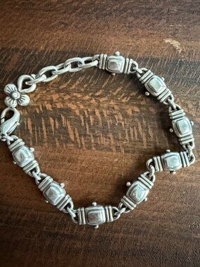 Brighton Women's Silver-Tone Decorative Link Bracelet